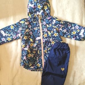 Rain coat and pants